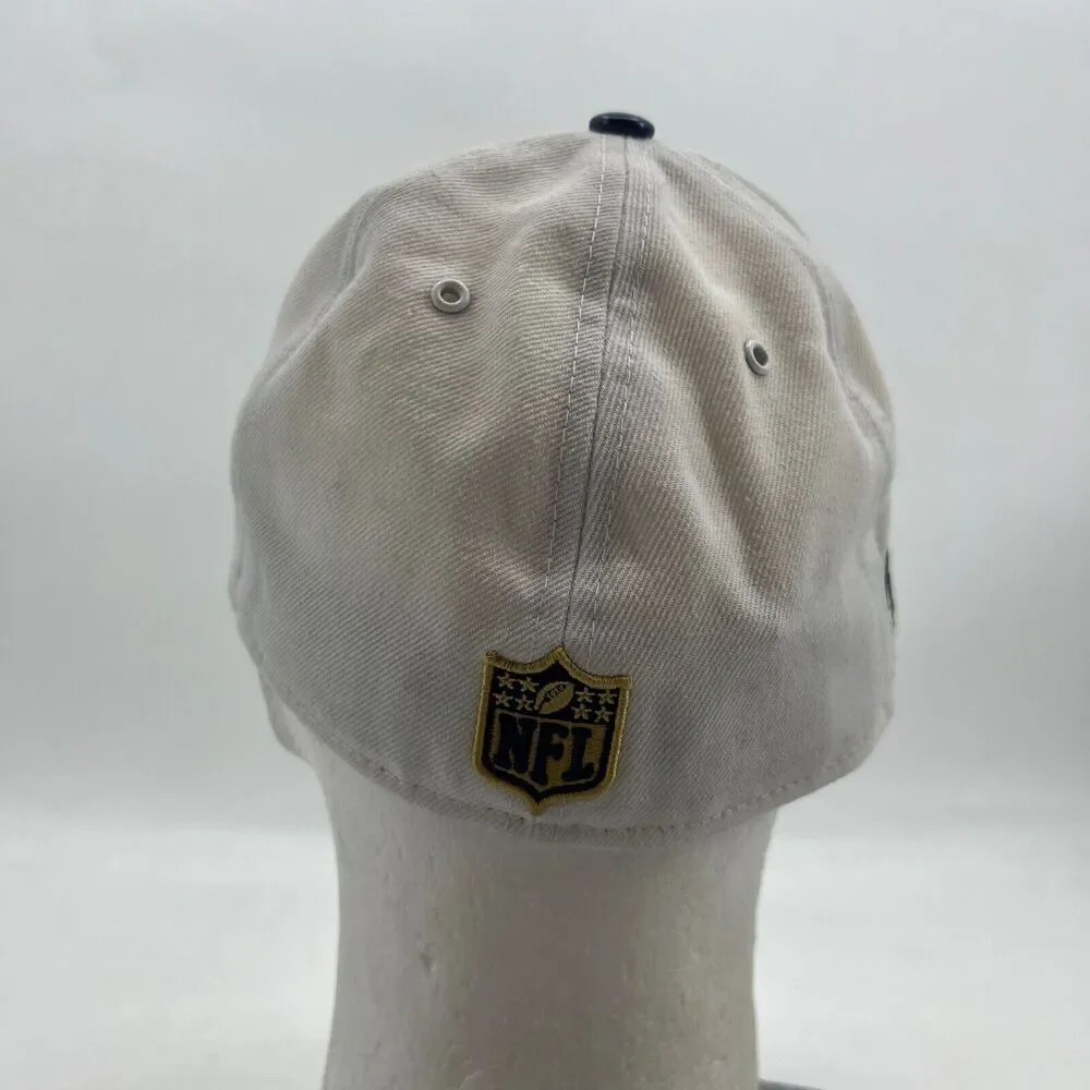New Era Los Angels Rams Mens 7 1/4‎ 59Fifty Fitted Embossed Logo PU Bill Cap